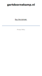 Mobile Screenshot of gertdoornekamp.nl